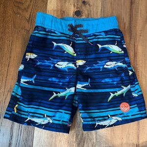 Boys Swim Trunks; Size S (4)